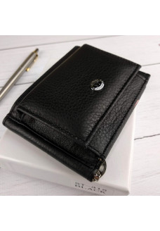 Зажим для денег мужской кожаный ST Leather (ST315) 98447 Черный