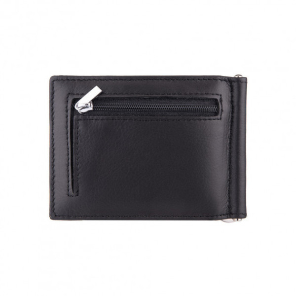 Кожаный зажим для денег ST Leather (MSZ-1) 98183 Черный