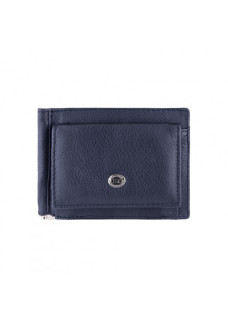 Кожаный зажим для купюр ST Leather (ST315) 98444 Синий