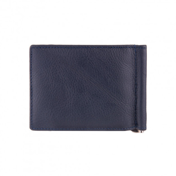 Кожаный зажим для купюр ST Leather (ST315) 98444 Синий