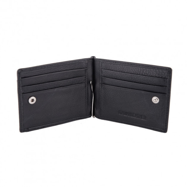 Кожаный зажим для купюр ST Leather (ST315) 98443 Черный