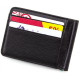 Зажим для денег кожаный ST Leather (ST452) 98536 Черный