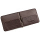 Затиск для грошей з натуральної шкіри ST Leather (ST452) 98534 Коричневий