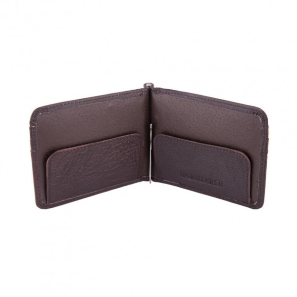 Кожаный зажим для денег ST Leather (ST452) 98532 Коричневый