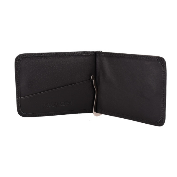 Мужской кожаный зажим ST Leather (ST451) 98528 Черный
